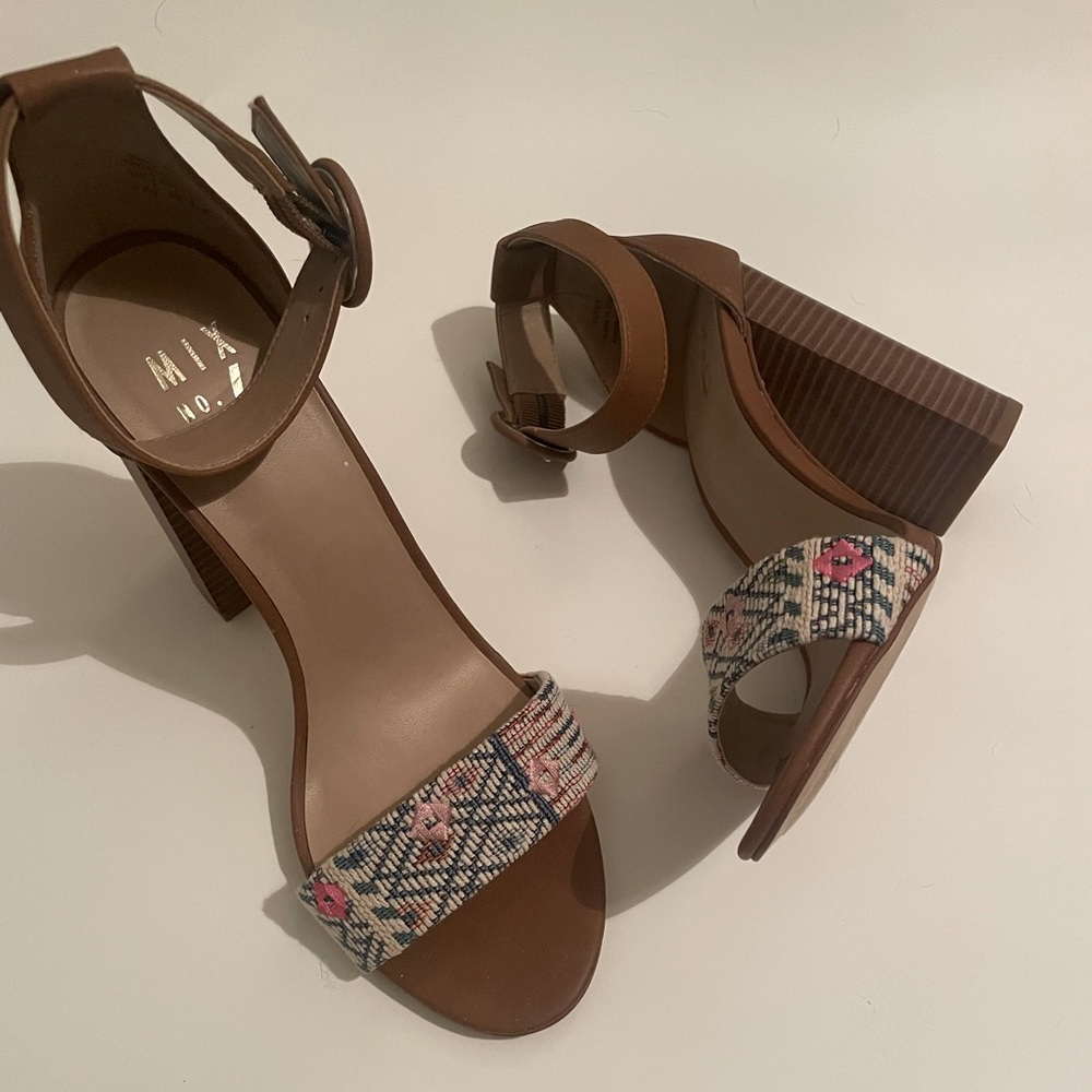 Fun Embroidered Summer Heels!!